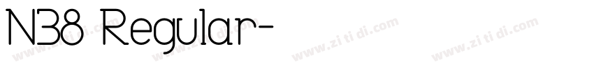 N27 Regular字体转换